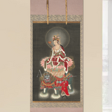 Great Wisdom Manjushri Bodhisattva - Feng Shui Master Silk Painting